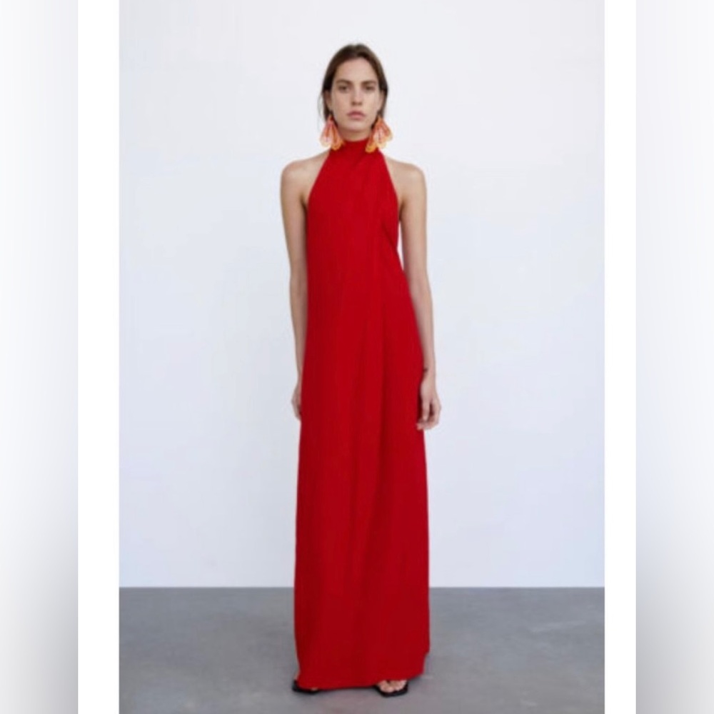 Zara limited edition red dress size small, NWT